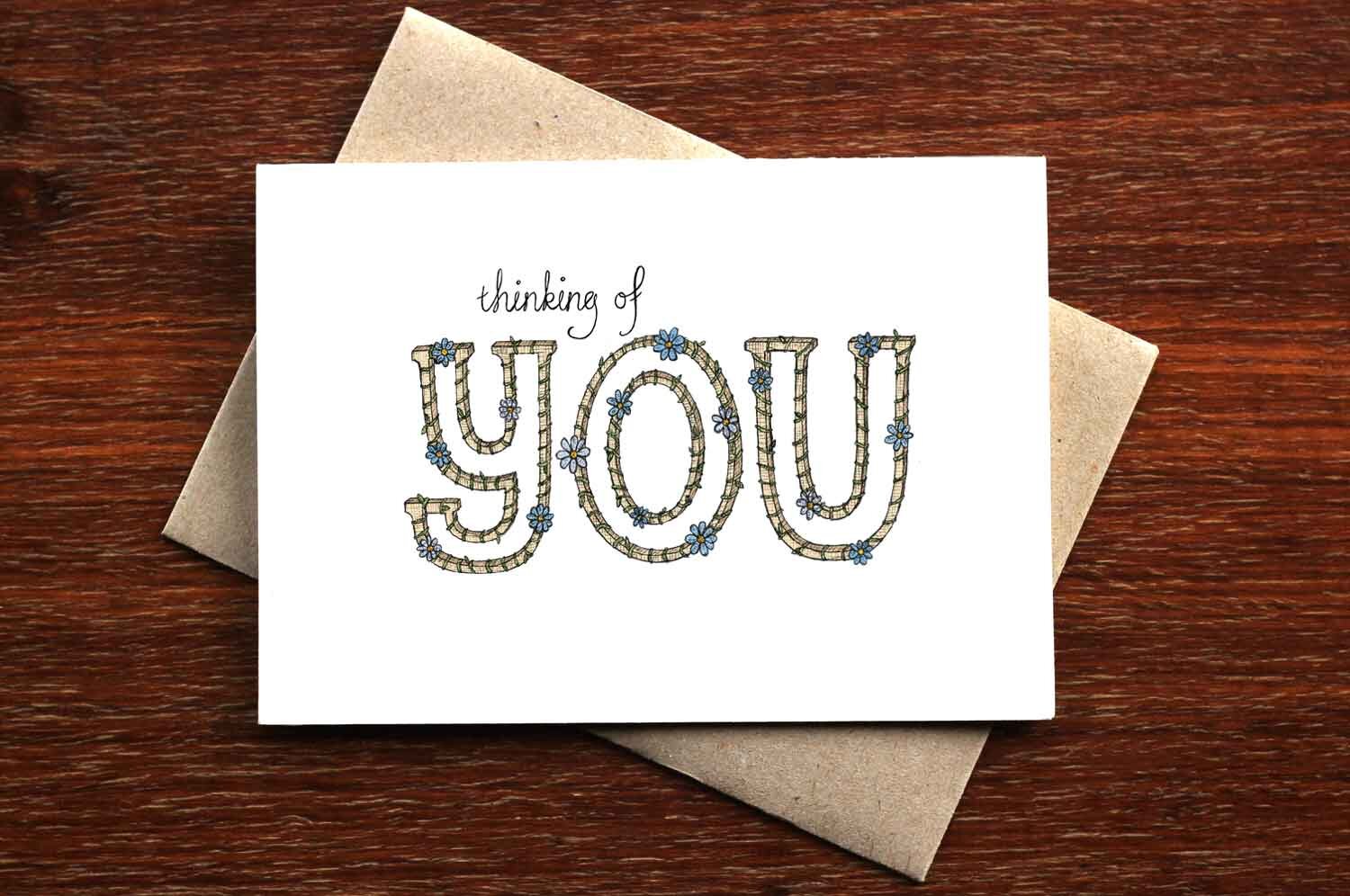 Thinking of You - Greeting Card