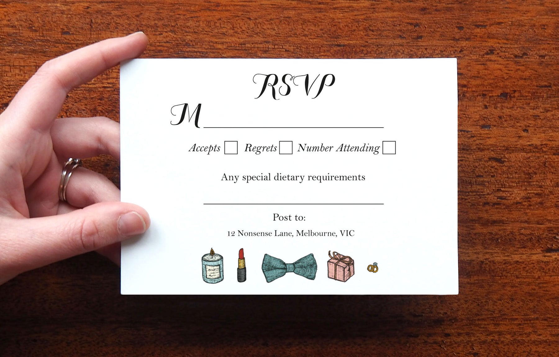 Keepsakes - Wedding RSVP