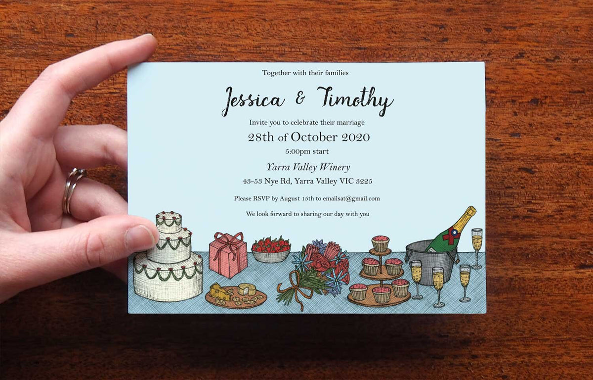 Banquet - Wedding Invitation