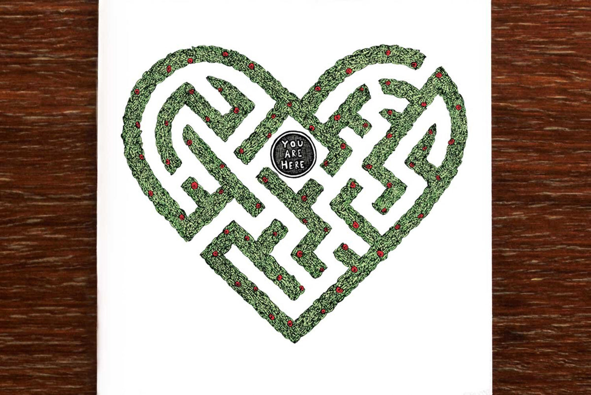 You Are Here - Loving Card