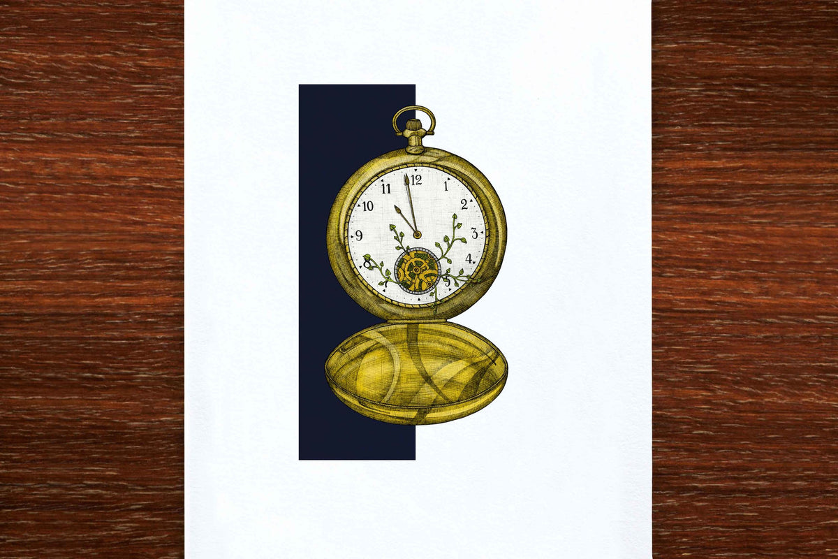 Overgrown Time - Art Print