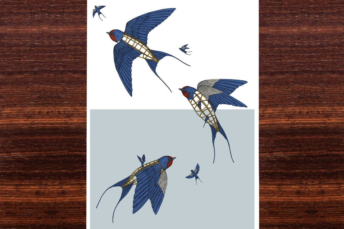 Free as a Bird - Limited Edition Art Print