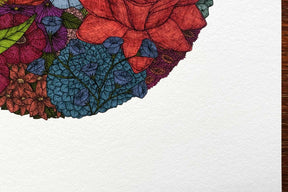 Ocean of  Flowers - Art Print