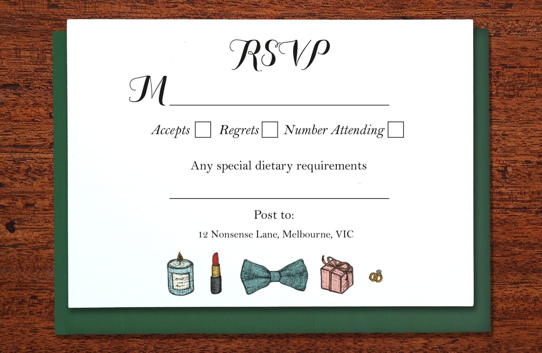 Keepsakes - Wedding RSVP