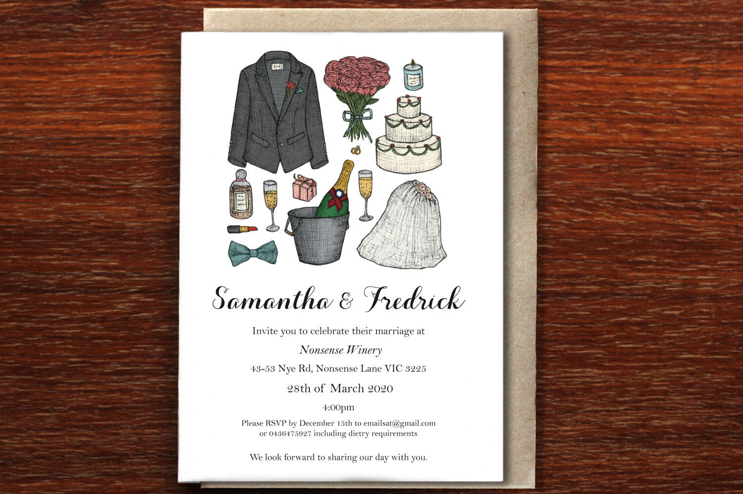 Keepsakes - Wedding Invitations