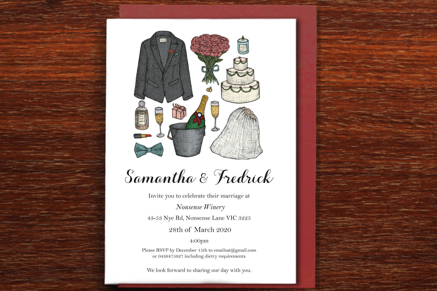 Keepsakes - Wedding Invitations