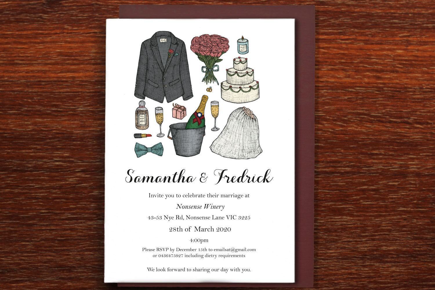 Keepsakes - Wedding Invitations