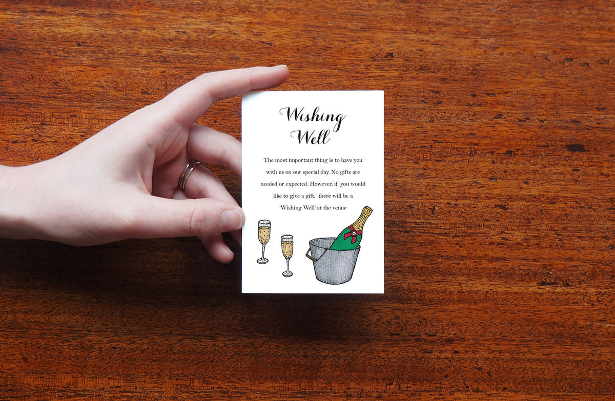 Champagne - Wedding Wishing Well