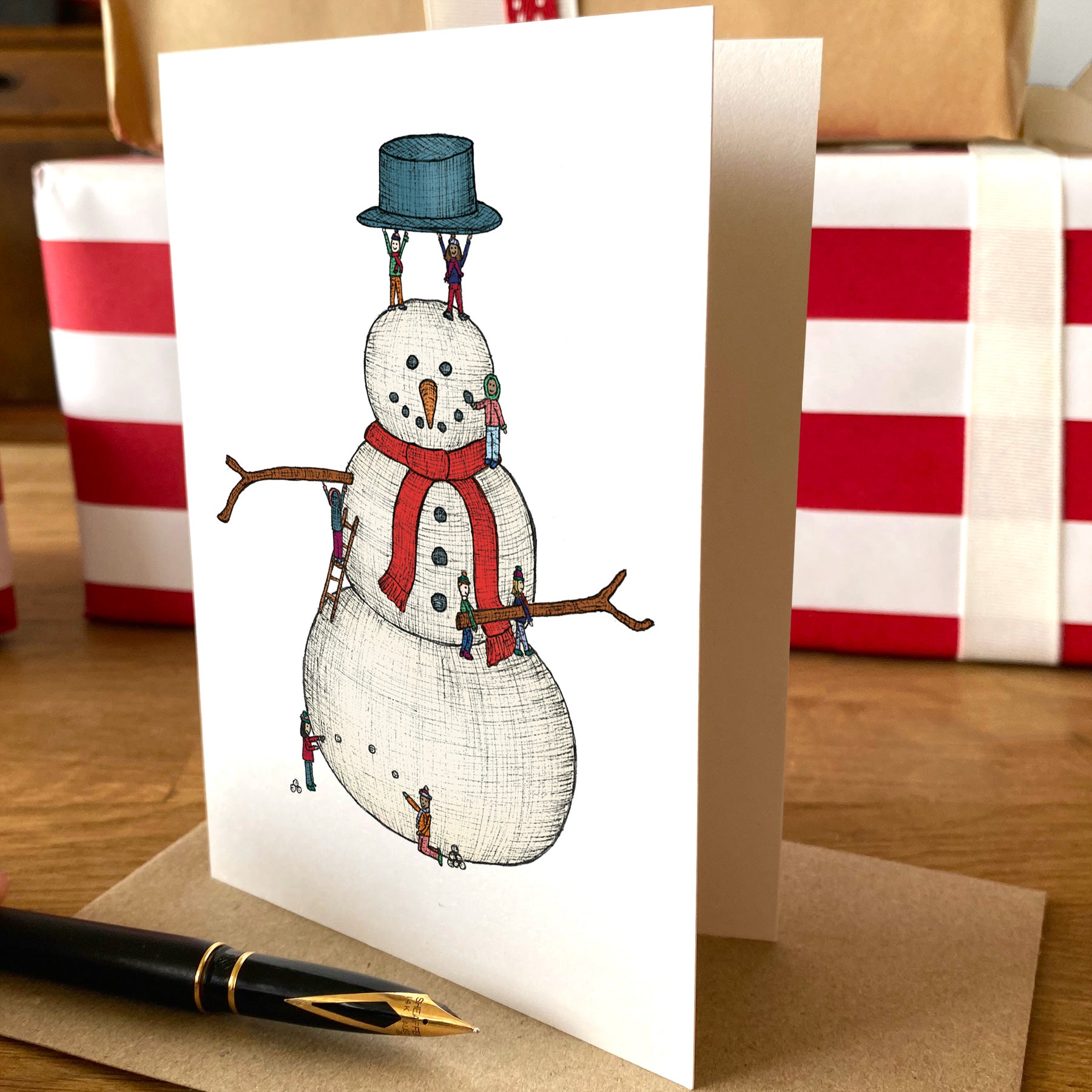 Ideas on how to display your handmade Christmas cards
