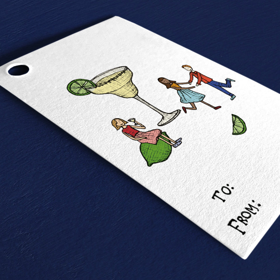 Party Time - Alcohol Gift Tags