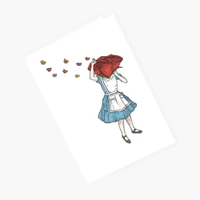 Alice and the Rose - Whimsical Greeting Cards