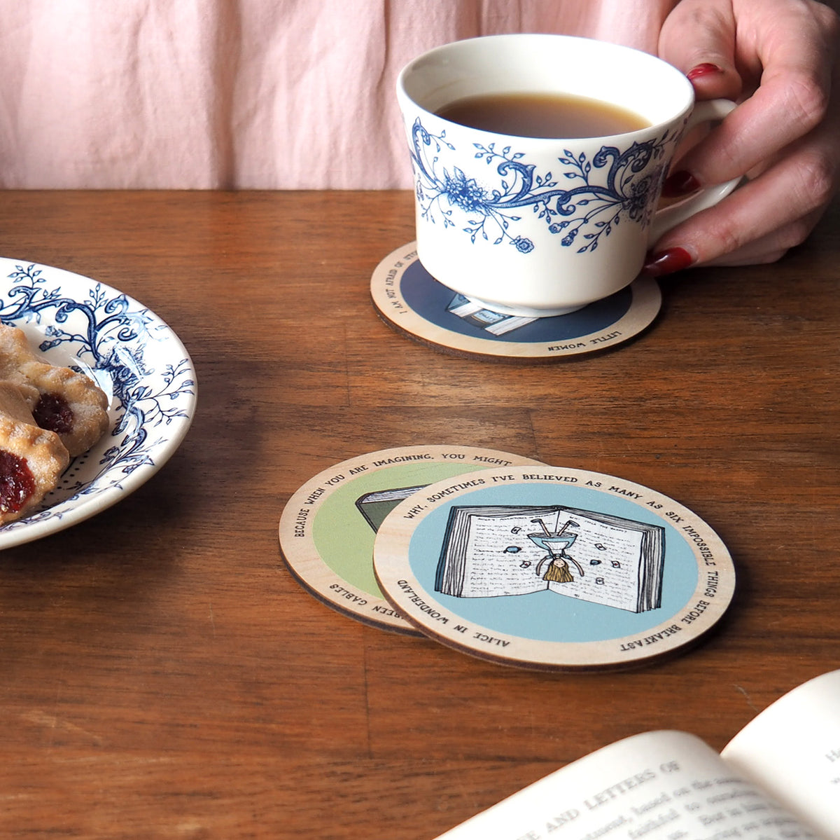 Alice in Wonderland Coaster  - Drink Coaster