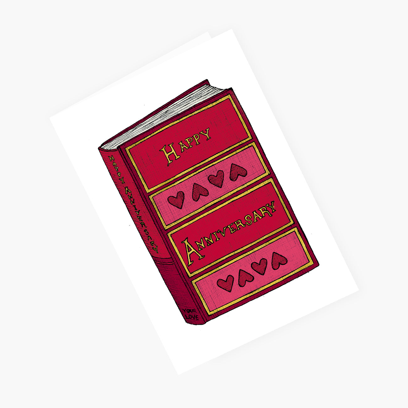 Anniversary Book - Wedding Anniversary Card