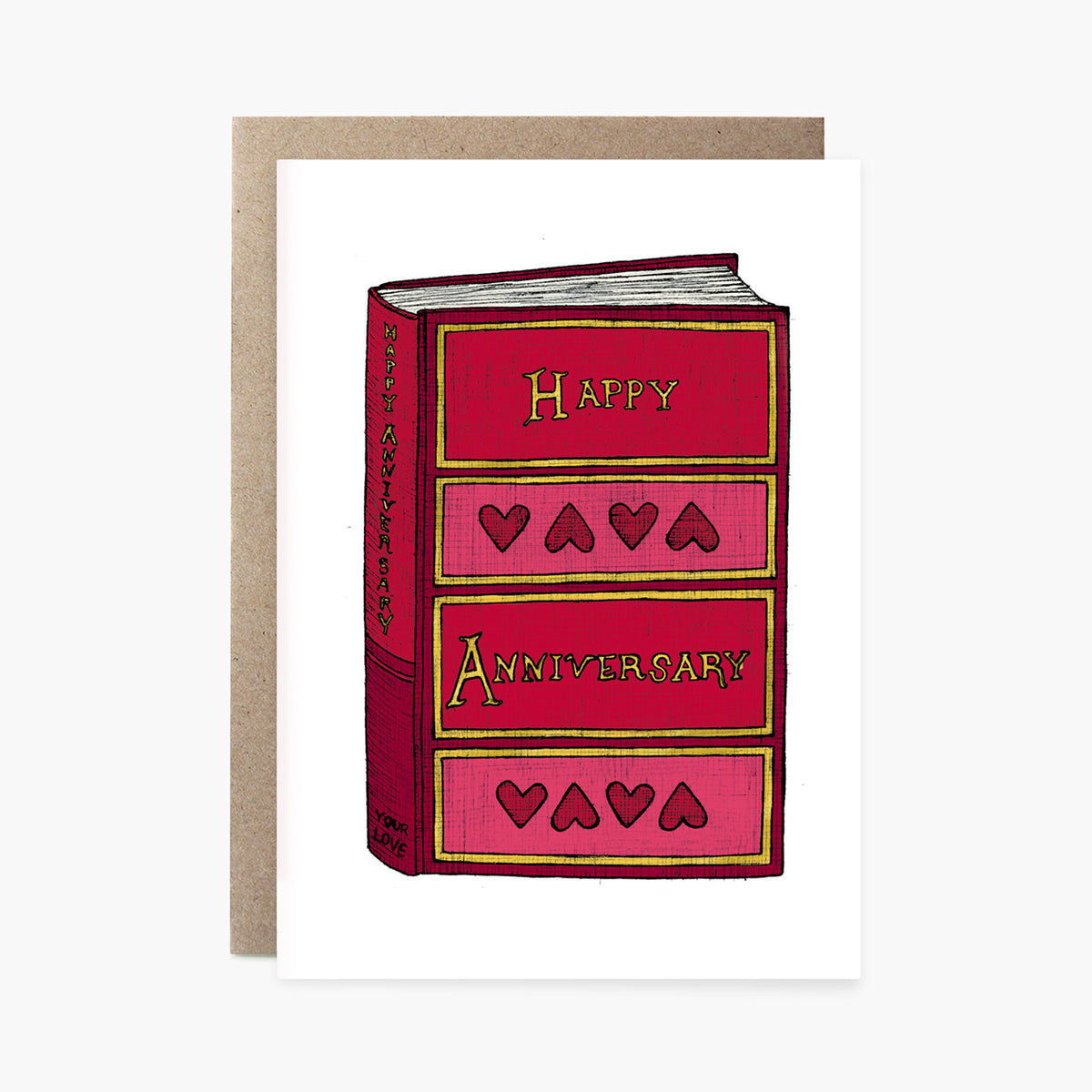 Anniversary Book - Wedding Anniversary Card