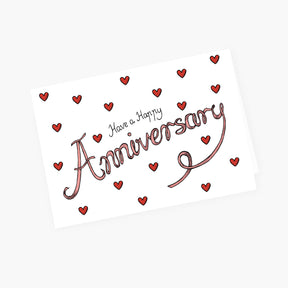 Anniversary Hearts - Wedding Anniversary Card