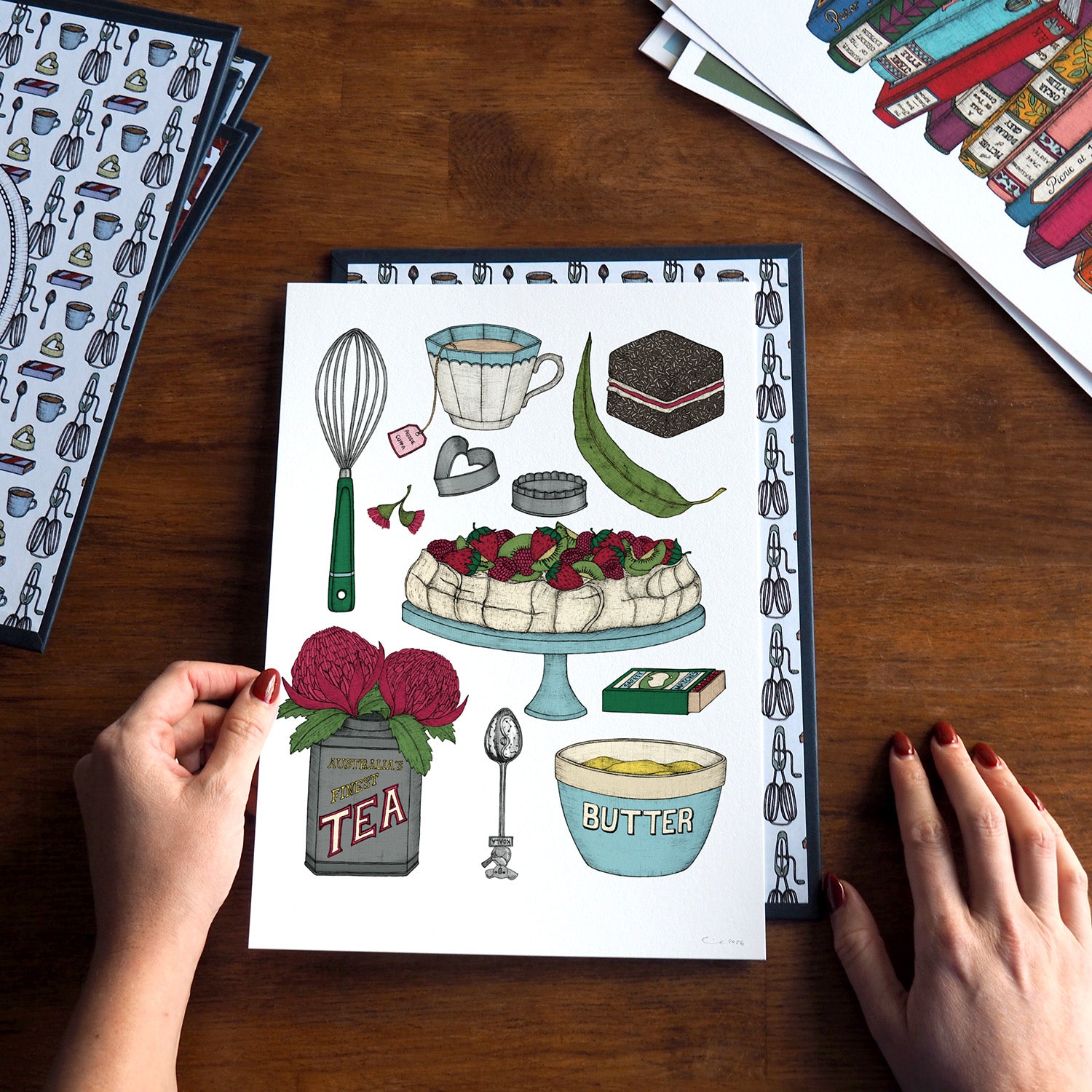My Australian Kitchen - Art Print