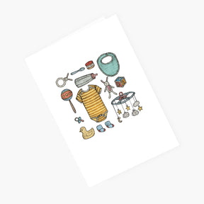 Baby Keepsakes - Card for Newborn
