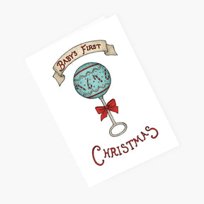 Baby's First Christmas - Christmas Card