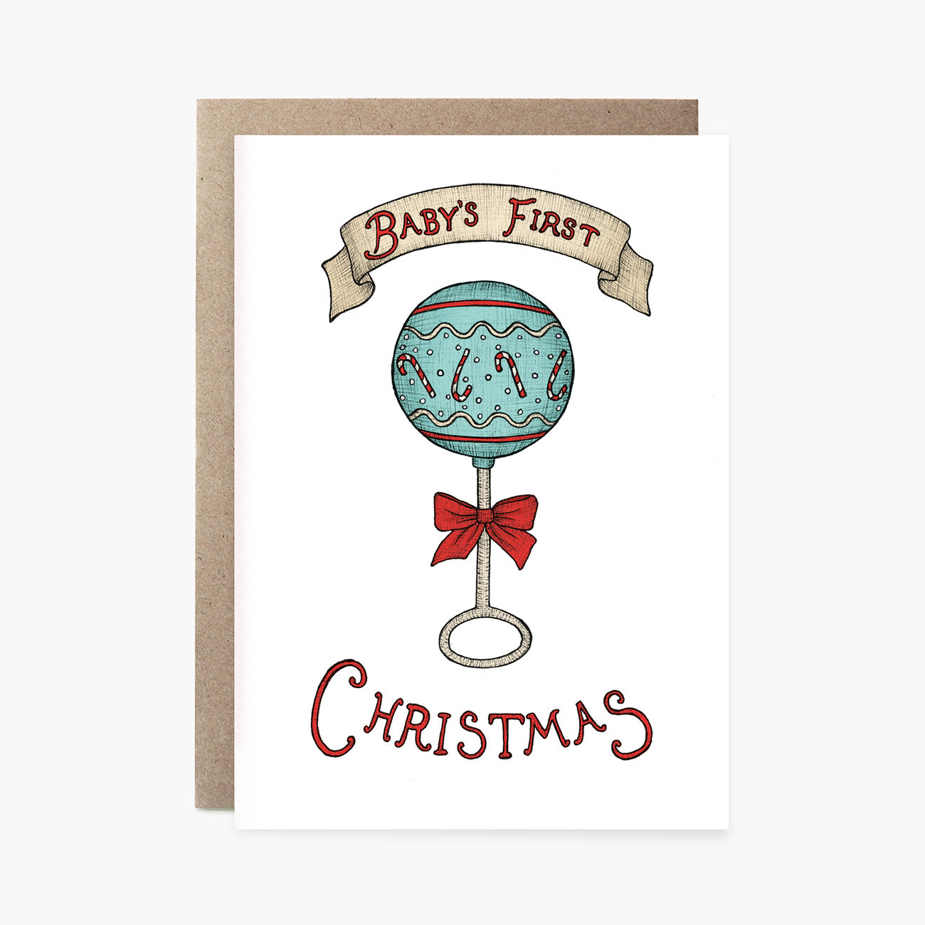 Baby's First Christmas - Christmas Card