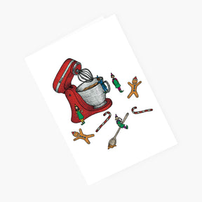 Baking for Christmas - Christmas Card