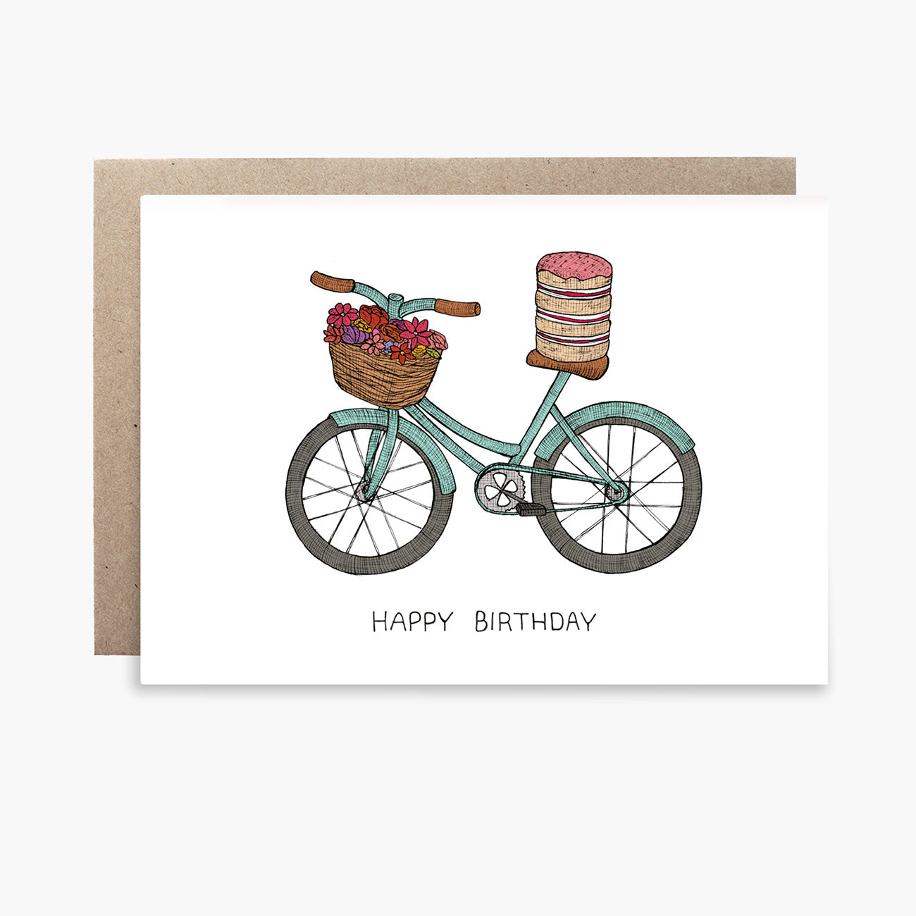 Birthday Bike - Birthday Card