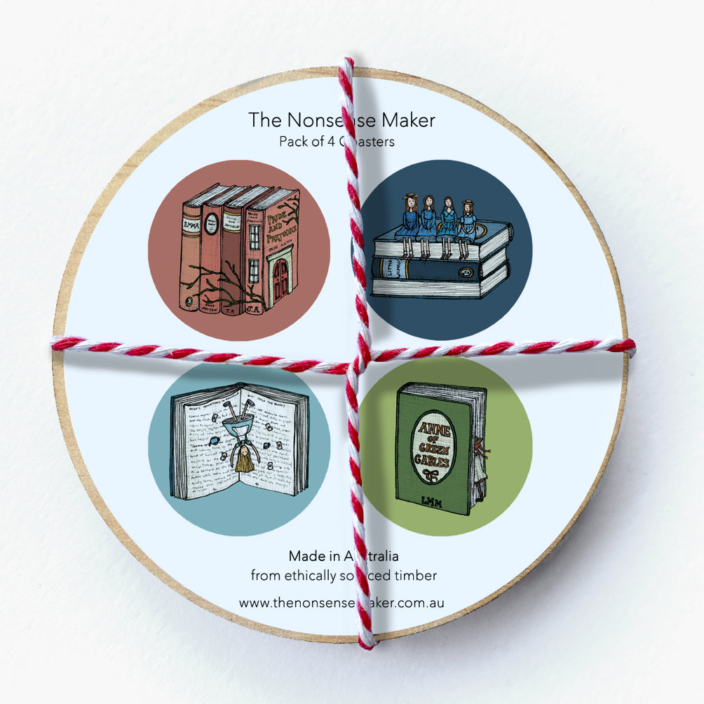 Book Coaster Gift Pack