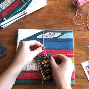 Book Lovers - Art Tea Towel
