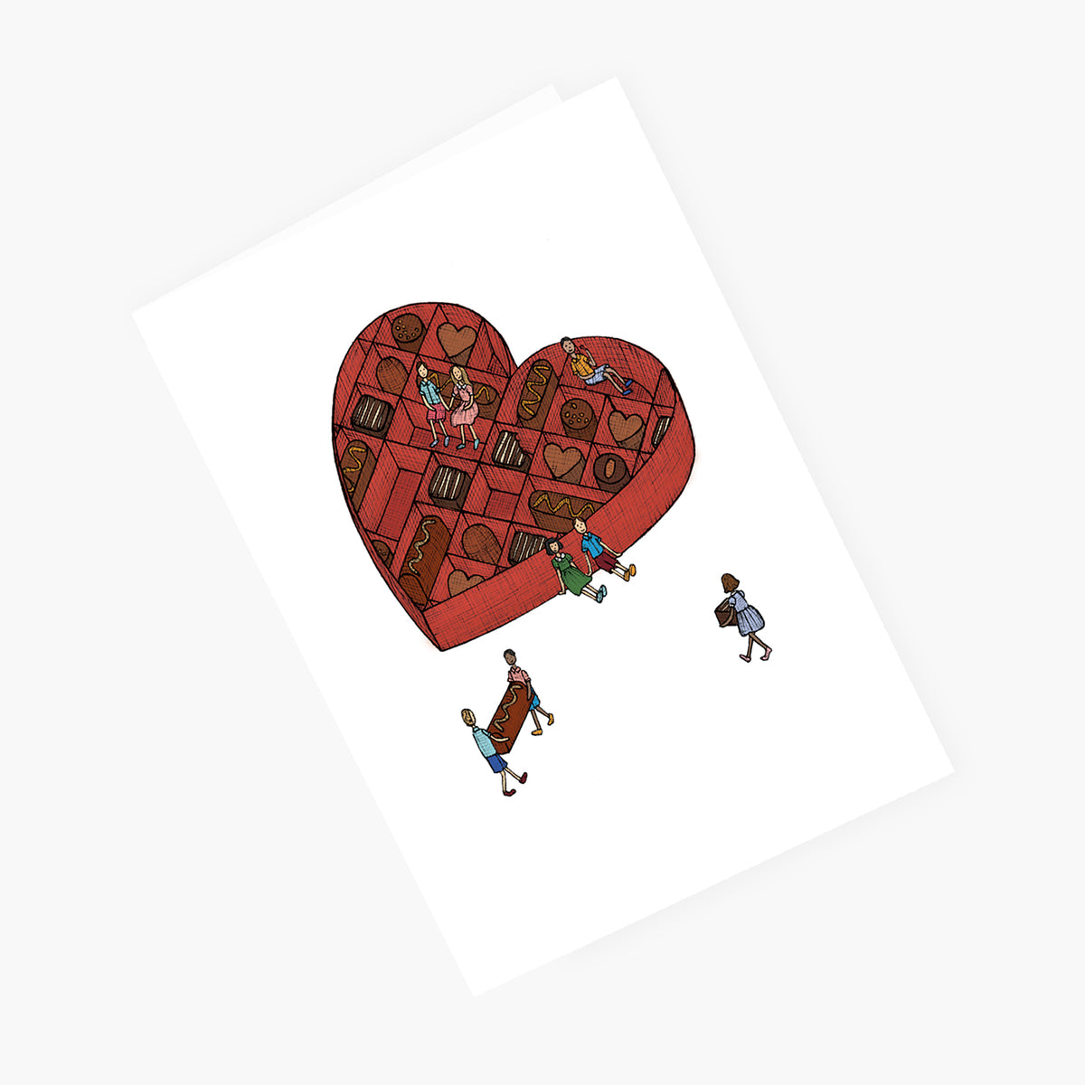 Box of Chocolates - Valentine's Day Card