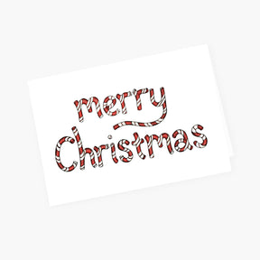 Candycane Christmas - Christmas Card