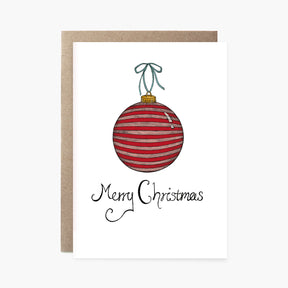 Christmas Bauble - Christmas Card