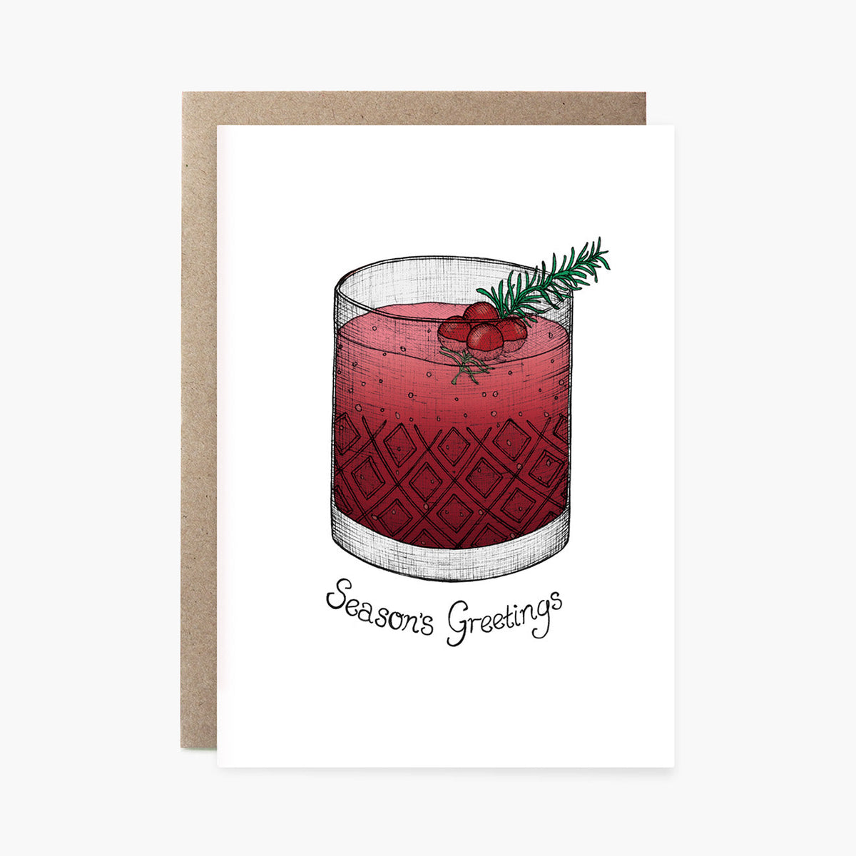 Christmas Cocktail - Christmas Card