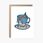 Christmas Teacup - Christmas Card