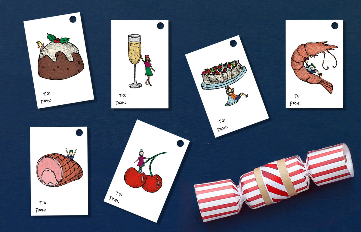 Christmas Lunch Gift Tags
