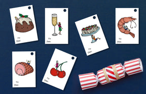 Christmas Lunch Gift Tags