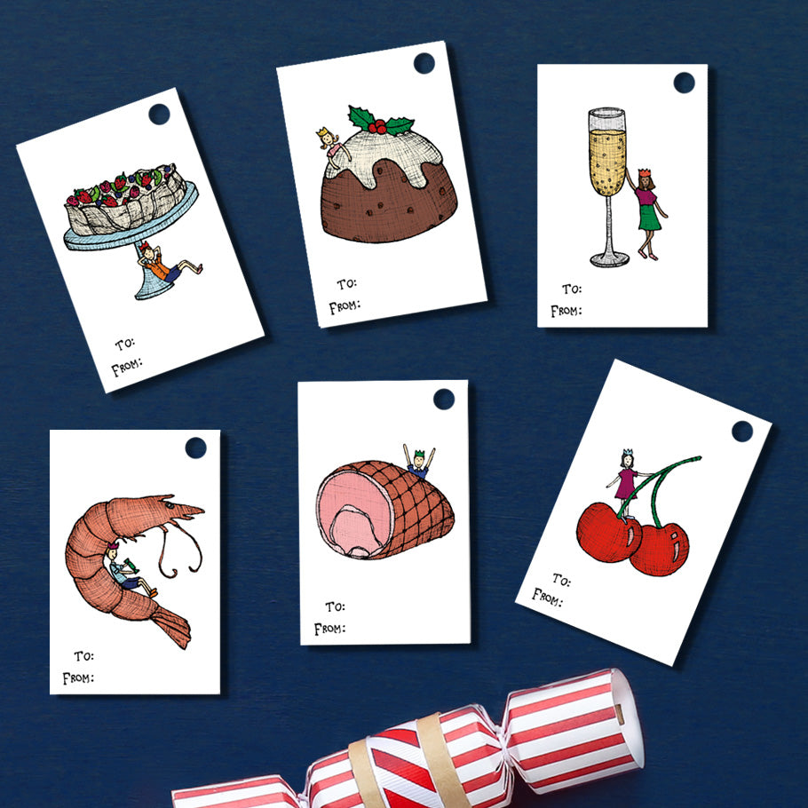 Christmas Lunch Gift Tags