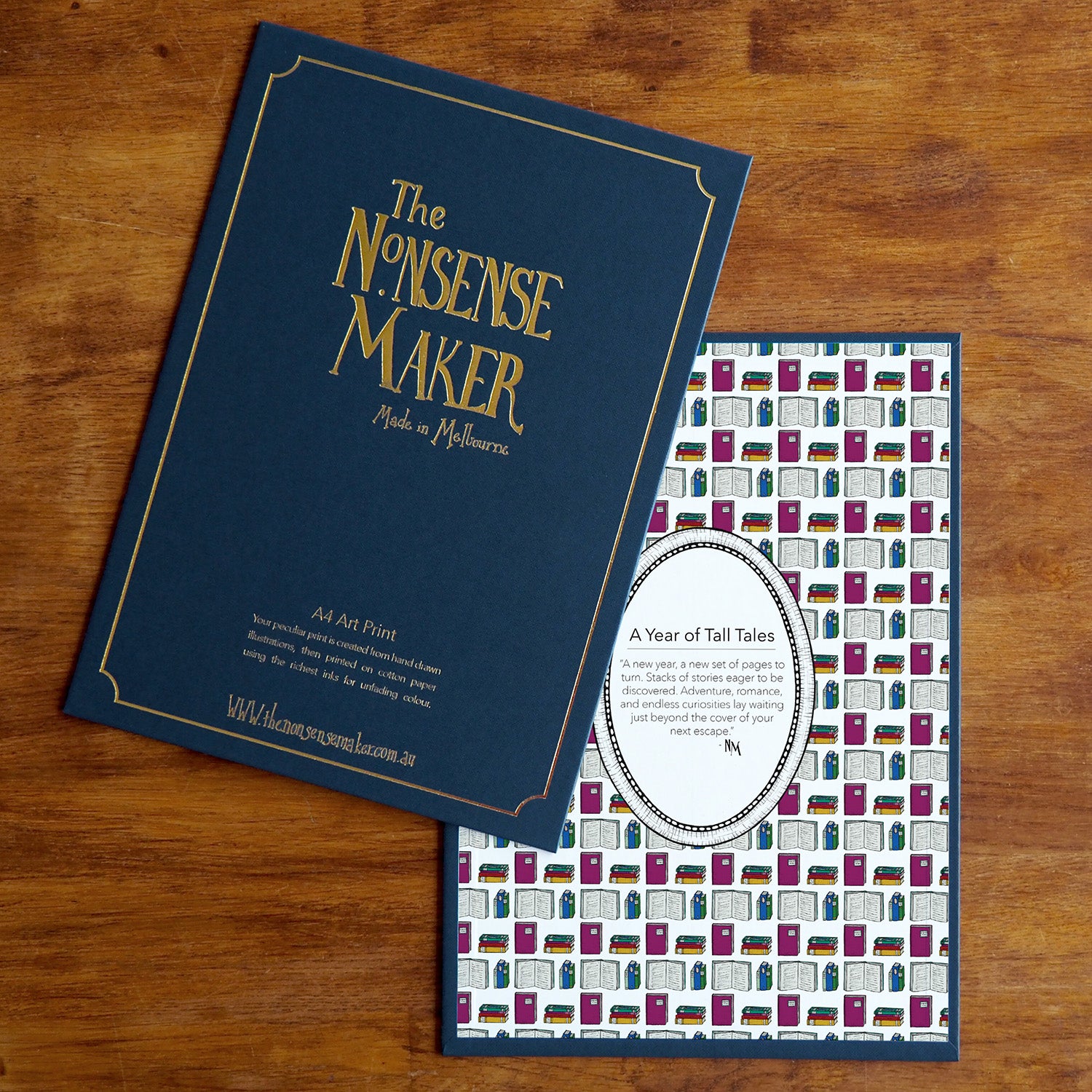 Classic Tales - Book Art Print