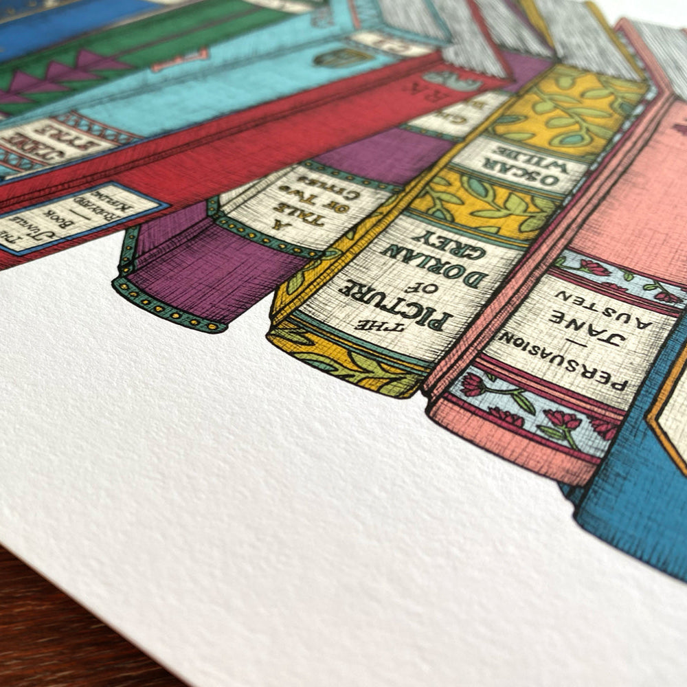 Classic Tales - Book Art Print