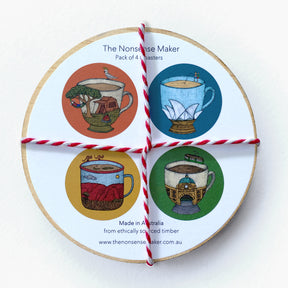 Teacup Coaster Gift Pack