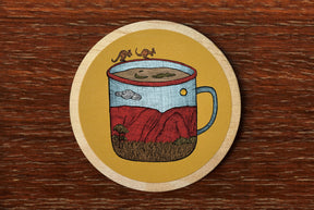 Outback Australia Coaster - Drink Coaster