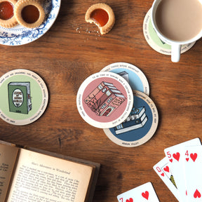 Book Coaster Gift Pack