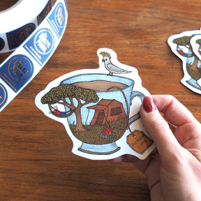 Camping Magnet - Australian Magnets