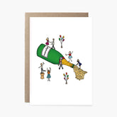 Champagne Congratulations Party - Congratulations Card