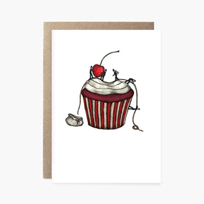 Cupcake Burglars - Greeting Card