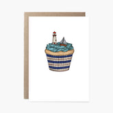 Cupcake Seaside - Greeting Card