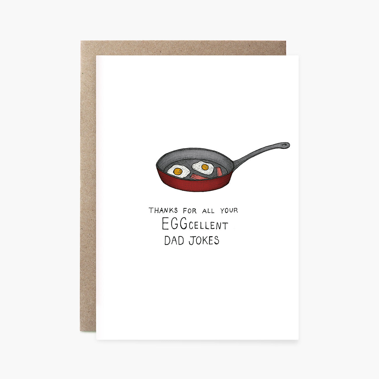 Eggcellent Dad - Father's Day Card