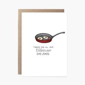 Eggcellent Dad - Father's Day Card