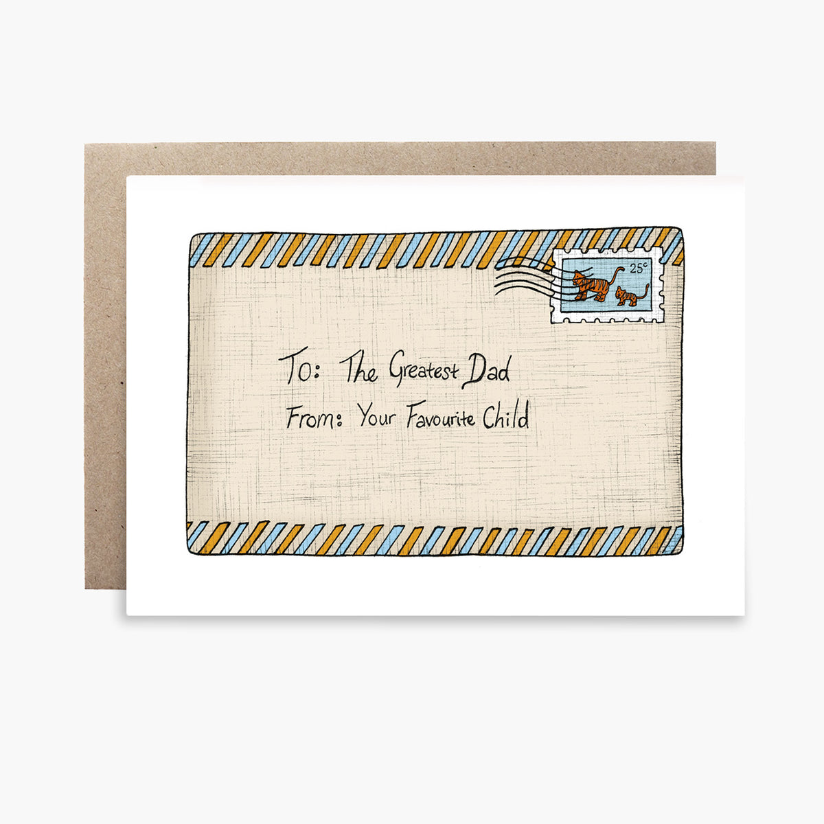 Letter for Dad - Father's Day Card