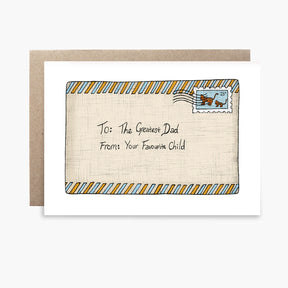 Letter for Dad - Father's Day Card