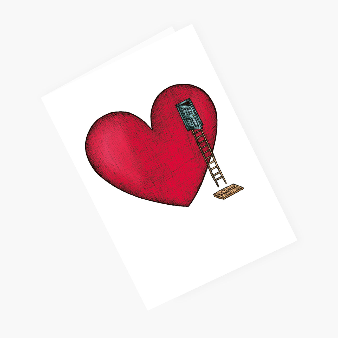 Door to my Heart - Loving Card