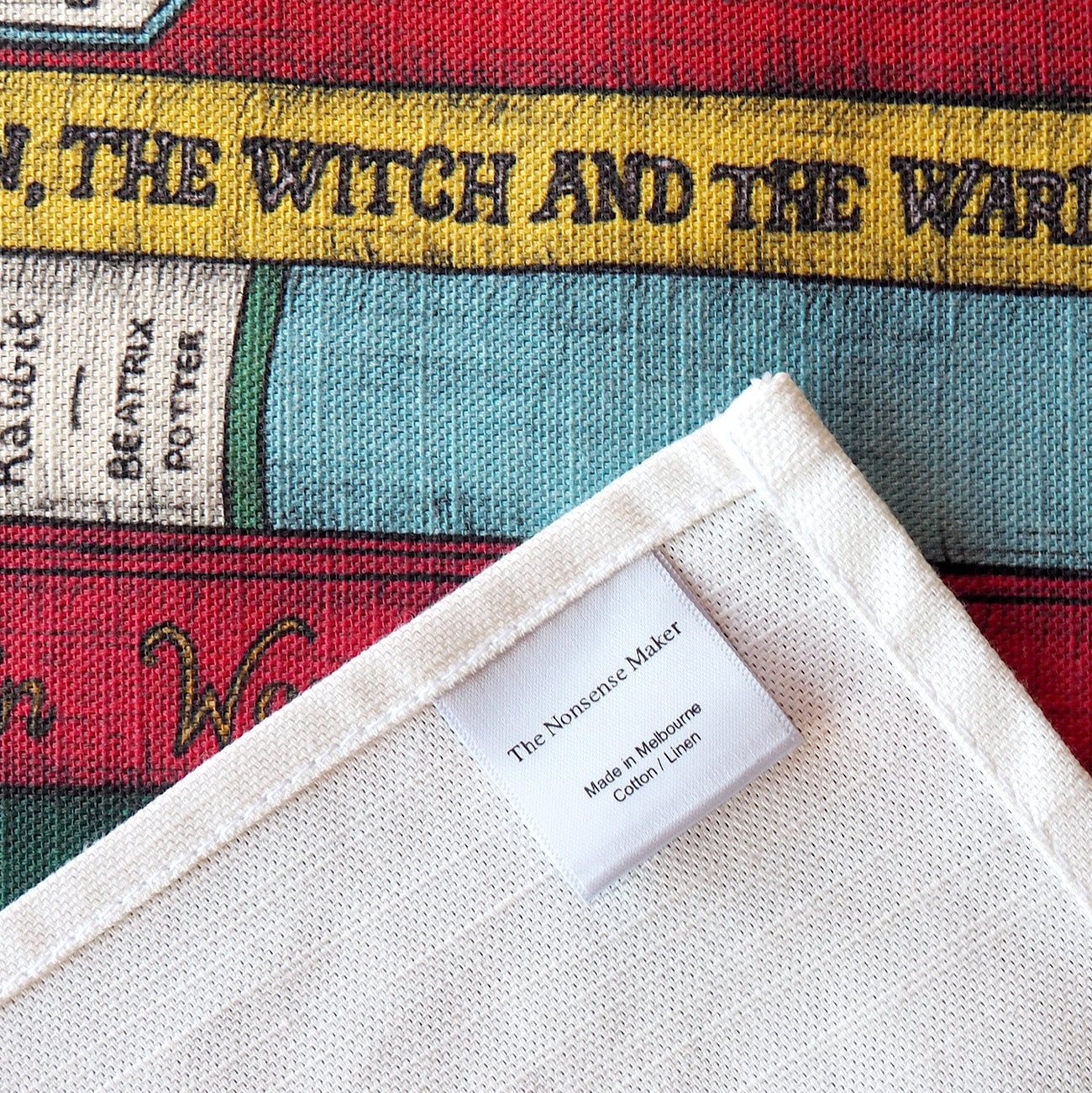 Book Lovers - Art Tea Towel